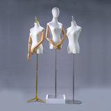 Clothing Store Props Wedding Display Stand Realistic Glossy Female Plastic Mannequin