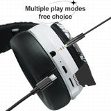 Flashing LED Wireless 5.0 Headphones Bluetooth Gaming Earbuds with Mic TF Slot Kid Girl Stereo Music Headset Phone Earphones