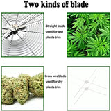 40.64 cm Leaf Bowl Trimmer Twist Cutting Plant Bud wer Stainless Steel Rotary Trimming Harvester