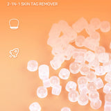 2 In 1 Removal Kit Mini Skin Mole Wart Remover With Cleaning Cotton Swab Facial Care Tool Portable