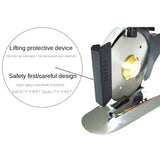 100MM Portable Cordless Electric Round Scissors Cloth Cutting Machine Rechargeable Electric Scissors Sewing Round Knife 12V
