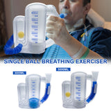 3000/5000ml Volumetric Lung Breathing Exerciser Vital Capacity Apparatus Spirometer Rehabilitation Trainer In Stock