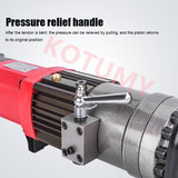 HRB-16/HRB-22 Steel Bar Bender Electric Hydraulic hine HandHeld Rebar Bending Construction Tool