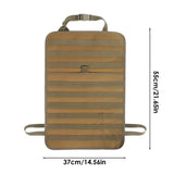 Car Back Organizer Tacticals Accessories Army Molle Pouch Storage Military Outdoor Self-driving Hunting Seat Cover Bag