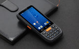 HS001 IP67 Waterproof Red Handheld Keypad PDAS 4 inch 1D/2D QR 4G LTE Smartphone Barcode Scanner Android Rug PDA
