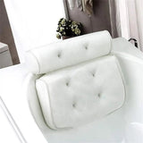 1~5PCS Non-Slip Cushioned Bath Tub Spa Bathtub Head Rest Pillow With Suction Cups For Neck Back Bathroom