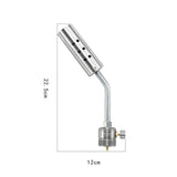 Brand New Gas Torch Stainless Steel Adjustable Flame Aluminum Alloy Preheating Pipe Reliable Securely Connects Easily