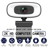 4K 1080P Mini 2K Full HD Webcam With Microphone 15-30fps USB Web Cam For Youtube PC Laptop Video Shooting Camera