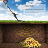 Underground Metal Detector LCD Digital Display Hunter Detecting 3M Gold Digger Finder Adjustable Tracker for Treasure Search