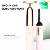 T-Shape Energy Beauty Bar Vibrating Facial Roller Massager Face-lift Devices Skin Tightening Anti-wrinkle Massage Roller