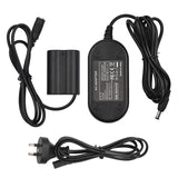 CP-W235 Dummy Battery DC Coupler Charger + 8V 3A AC Adapter Camera Supply with Power Plug for Fujifilm X-T4