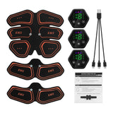 Muscle Stimulator EMS Abdominal Hip LCD Display Toner USB Abs Fiess Training Home Gym Body Slimming Waist Trainer