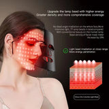 Silicone Facial Mask 77 LEDs Skin Rejuvenation Mask Beauty Health Anti-Wrinkle Brighten Anti Acne Light Phototherapy Face Mask