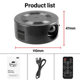 Explore outdoor perspectives with portable camping cable projector. Bringing you a new way to experience the outdoors.