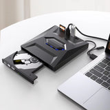 USB 3.0 Type-C 8X External Burner DVD RW CD Writer Reader Super Optical Drive Suitable For Laptop Notebook