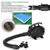 Black Pump Portable Convenient Small Size Home Household Camping Utility Bed Mat Air Iation Tool