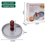 press Non-Stick Burger Press Perfect Hamburger Mold Ideal for BBQ Essential Kitchen & Grilg Accessories