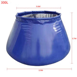200L/300L/400L Soft Water Tanks Tank Thickened Large Capacity Wear Resistant Collapsible Water Storage Site Mobile Storage Tank