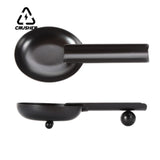 Mini Spoon Tray Stainless Steel Pocket Cigarette Ashtray Stand Ash Slot Single Tobacco Cigar Holder Gift