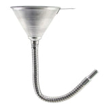 Car And Motorcycle Iron Universal Gasoe Engine Oil Diesel Fuel Refueg Funnel Bendable With Filter