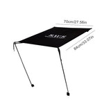 Lounge Sunshade Waterproof Outdoor Awning Adjustable Camping Folding Canopy for Heox Moon Chair