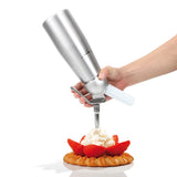 With Three Nozzles 500ml 1000ml Cream Whipper Aluminium Whipped Cream Butter Dispenser Dessert Tools Professional