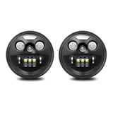 7 inch Car Motorcycle IP67 Waterproof with DRL/Turn Signal/Low Beam/High Beam 7'' Round LED Headlight