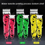 RESUXI LM-2032 Professional HairTrimmer Suit Shaver Electric Cordless Barber Clippers Transparent Visual Body Hair Cutter