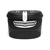 Cycg 33x26x24CM Black Red Basket Bag Install Easy To Use Abs Material Bikes EBike For Electric Scooter