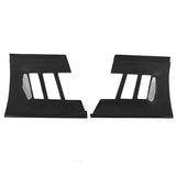 Side Bumper Mudguard 1 Pair Easy To Install Carbon Fiber Side Bumper  Guard for Car Modification