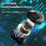 TWS New Style Wireless Headset Binaural Mini Sports Intelligent LED Digital Display 5 Bluetooth Sound Quality