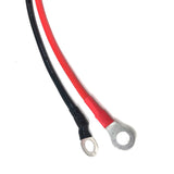 Battery Charging Cable to O Ring Terminal Connectors Harness 10AWG Quick Disconnect with 1 Sae Polarity Reverse Connector.