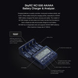 SKYRC NC1500 4-Slot Smart Charger Discharger & Analyzer for AA/AAA Ni-MH Battery