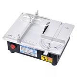 High-Precision Desktop Miniature Table Saw for DIY - Cut Acrylic, PCB, and Aluminum Alloy