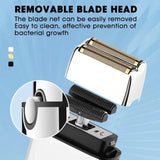 Resuxi 978 Metal Body Clipper LCD Digital Display Men's Oil Engraving Electric Razor Set Hair Trimmer for Men
