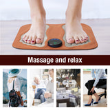 3D Foot Mat Electric TENS Microcurrent Massage Pad Improve Blood Circulation Massager Muscle Stimulation Relief Pain