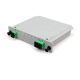 5PCS SC APC Fiber Box FTTH PLC Splitter box with 1X2 Planar waveguide type Optical splitter Free shipping