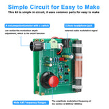 Amplitude Modulation Emitter Experimental Transmitters AM Signal Source DIY Circuit Board Radio Station Tools