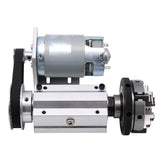 Multifunctional 895 motor rotary lathe woodworking spindle DIY slider assembly + chuck without power woodworking lathe