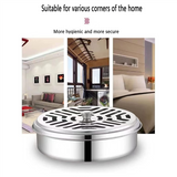 Stainless Steel for Coils, Fireproof Spiral Container, Portable Metallic Mosquito Coil Holder