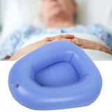 Household Iatable Bedpan Elderly Patients Care Anti Bedsore Air Cushion Potty Blue(Blue )