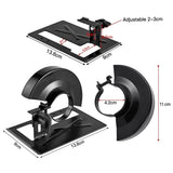 Adjustable Thickened Steel Angle Grinder Balance Bracket Holder Cutting hine Base Protection Cover DIY Woodwoking Tool
