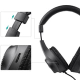 Wired Stereo Monitor Headphones Over-ear Headset with 50mm Driver 6.5mm Plug Recording Monitoring Music (NOT for PC)