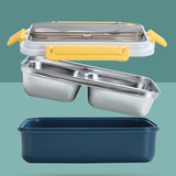 304 Stainless Steel Insulated Student Adult Lunch Breakfast Box Food Container