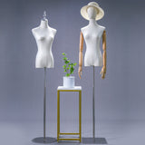 Clothing Store Props Wedding Display Stand Realistic Glossy Female Plastic Mannequin