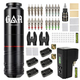 Wireless power arc hine full rechargeable battery tattoo pen set