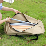 Outdoor Camping Peg Hammer Long Ground Nail Storage Bag Portable Oxford Cloth Tent Tools