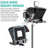 Andoer A1 Portable for Phone DSLR Recording Live Broadcast Mobile Teleprompter Artifact Video With Remote Control