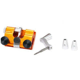 1 Set Portable Hand Chain Sharpener Chain Clamp Jig Manual Chain Sharpener Kit Manual Chain Sharpener