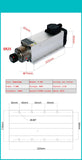 800W 1.5W 2.2KW 3.5KW 4.5KW 6KW CNC Spindle Motor 220V 380V Air Cooled Milg hine Z Axis Shaft ER20 ER25 ER32 Collet Chuck